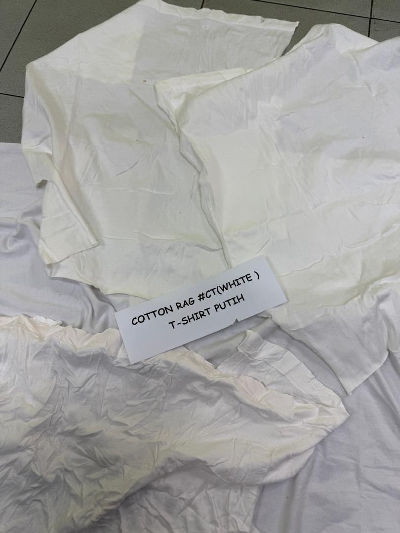 Cotton Rag T-Shirt White Color