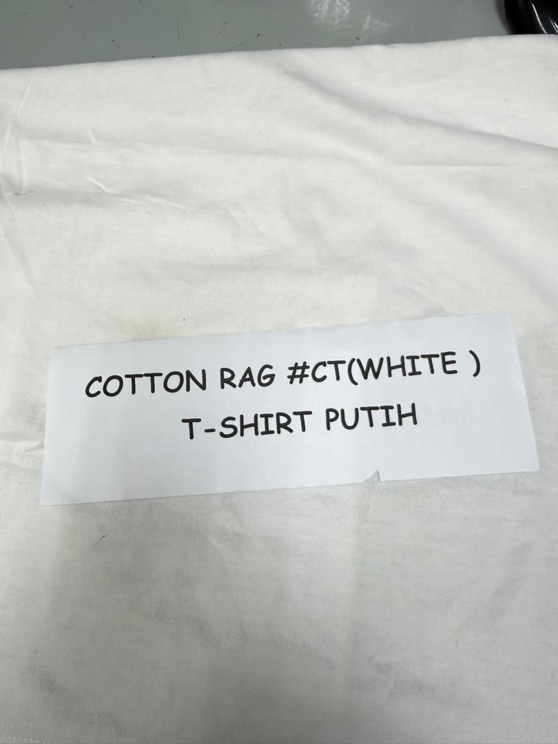 Cotton Rag T-Shirt White Color